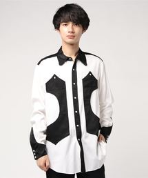 【Iroquois】RY/C ツイルウエスタンシャツ