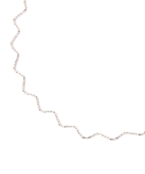 niko and...（ニコアンド）の「【小松菜奈さん着用アイテム】メタルウェーブネックレス（ネックレス・レディース・グレー/イエロー・0）」の3枚目の写真