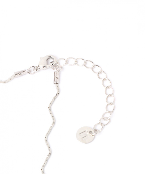 niko and...（ニコアンド）の「【小松菜奈さん着用アイテム】メタルウェーブネックレス（ネックレス・レディース・グレー/イエロー・0）」の5枚目の写真