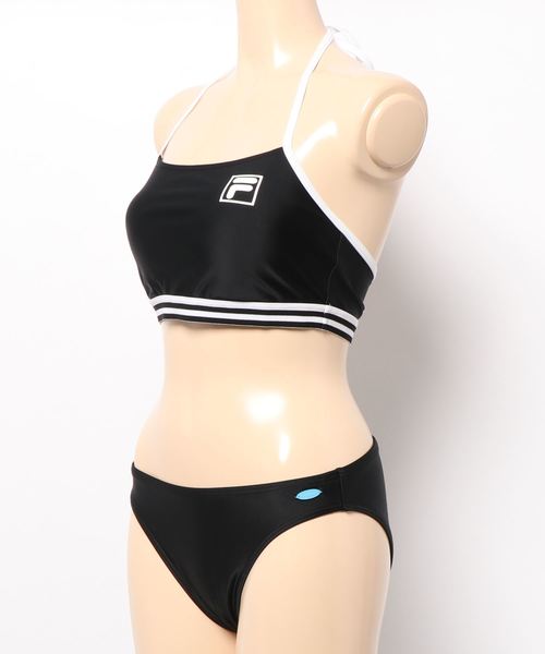 FILA（フィラ）の「【FILA/フィラ】レディース ビキニ水着4点セット / フィットネス ジム（水着・レディース・ブラック/レッド・LARGE/X-LARGE）」の20枚目の写真