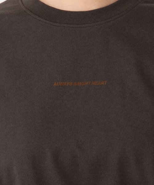 GLOBAL WORK(グローバルワーク)の「プリントチュニックロンT/長袖/854922(Tシャツ/カットソー・レディース・ホワイト/ブラック/ブラウン/ブラウン系その他7・FREE)」の14枚目の写真