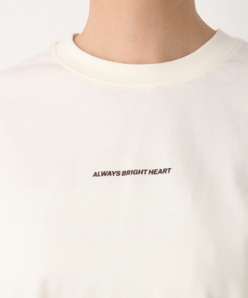 GLOBAL WORK(グローバルワーク)の「プリントチュニックロンT/長袖/854922(Tシャツ/カットソー・レディース・ホワイト/ブラック/ブラウン/ブラウン系その他7・FREE)」の19枚目の写真