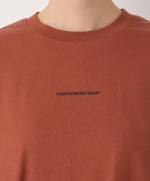 GLOBAL WORK(グローバルワーク)の「プリントチュニックロンT/長袖/854922(Tシャツ/カットソー・レディース・ホワイト/ブラック/ブラウン/ブラウン系その他7・FREE)」の21枚目の写真