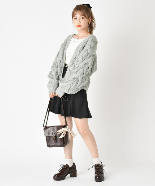 one after another NICE CLAUP(ワンアフターアナザーナイスクラップ)の「2wayレースアップシューズ(ブーツ・レディース・ブラック/ブラウン/モカ・SMALL/MEDIUM/LARGE)」の6枚目の写真