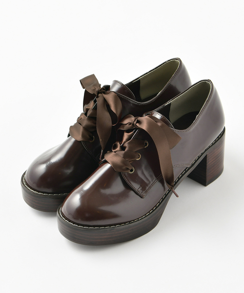 one after another NICE CLAUP(ワンアフターアナザーナイスクラップ)の「2wayレースアップシューズ(ブーツ・レディース・ブラック/ブラウン/モカ・SMALL/MEDIUM/LARGE)」の9枚目の写真