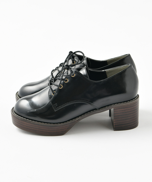 one after another NICE CLAUP(ワンアフターアナザーナイスクラップ)の「2wayレースアップシューズ(ブーツ・レディース・ブラック/ブラウン/モカ・SMALL/MEDIUM/LARGE)」の14枚目の写真