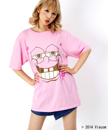 WEGO（ウィゴー）の「∴WEGO/スポンジ・ボブ BIG Tシャツ（Tシャツ