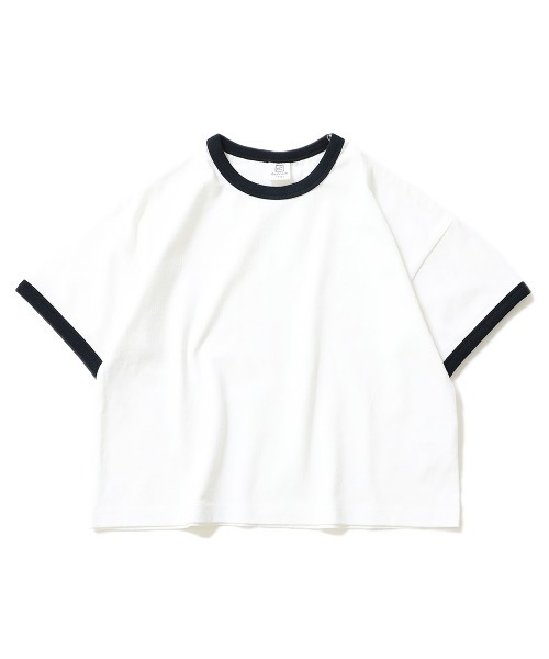 devirock（デビロック）の「BIGシルエットリンガーTシャツ（Tシャツ/カットソー・キッズ・ホワイト/ブラック/ベージュ/モカ/杢グレー・110cm/100cm/120cm/130cm/140cm/150cm/160cm）」の13枚目の写真