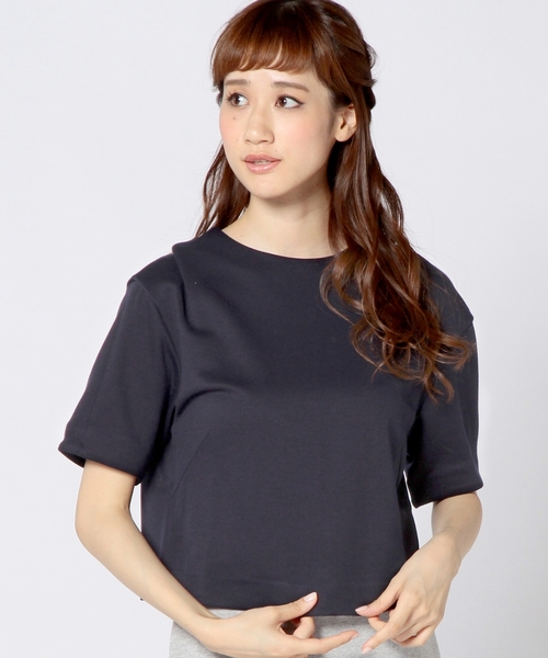 Another Edition（アナザーエディション）の「AE エアーダンボール SSL ◆（Tシャツ/カットソー・レディース・グレー/ベージュ/ネイビー・フリー）」の3枚目の写真