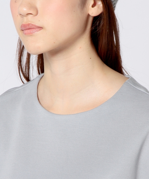 Another Edition（アナザーエディション）の「AE エアーダンボール SSL ◆（Tシャツ/カットソー・レディース・グレー/ベージュ/ネイビー・フリー）」の11枚目の写真