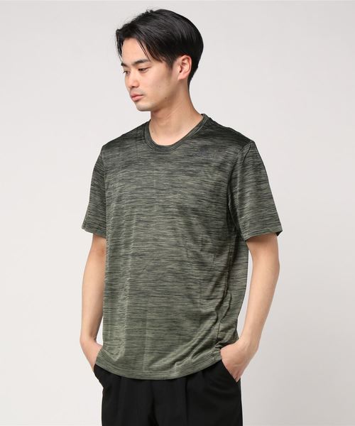 adidas（アディダス）の「アディダス adidas M GRADIENT TEE（Tシャツ/カットソー・メンズ・ブラック/レッド/グリーン/ホワイト/ダークグレー/オレンジ/ネイビー・XXL/L/S/XL/M）」の4枚目の写真