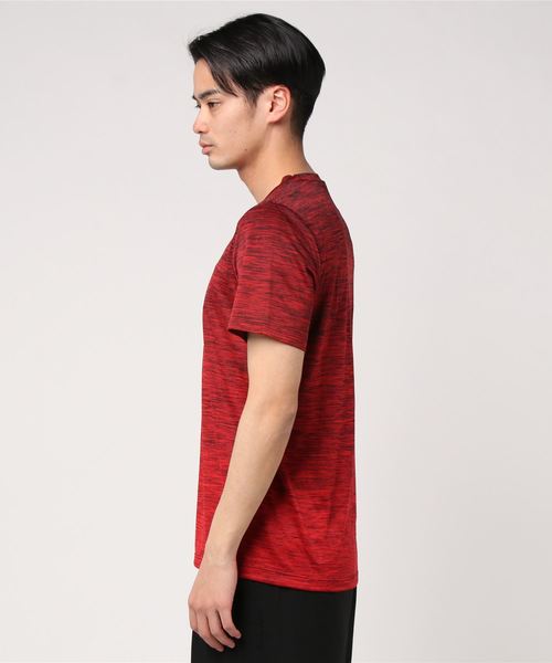 adidas（アディダス）の「アディダス adidas M GRADIENT TEE（Tシャツ/カットソー・メンズ・ブラック/レッド/グリーン/ホワイト/ダークグレー/オレンジ/ネイビー・XXL/L/S/XL/M）」の8枚目の写真