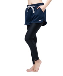 【FILA/フィラ】フィットネス 水陸両用 ボトム レギンス 2点セット 大きめサイズ アウトドア マリンスポーツ