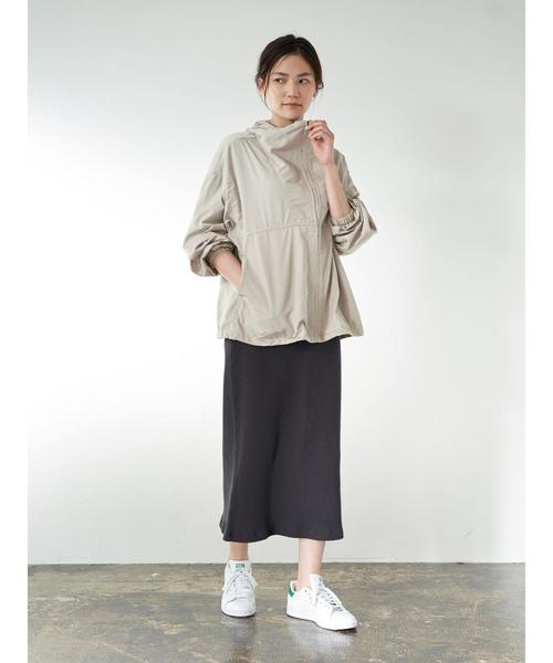 AMERICAN HOLIC（アメリカンホリック）の「リブタイトロングスカート　＊〇（スカート・レディース・ネイビー/グレイッシュベージュ/ブラック・M/L）」の13枚目の写真