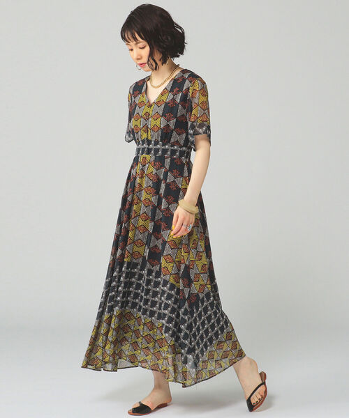 Beams Lights バティック キリカエ ワンピース ワンピース Beams Lights ビームスライツ のファッション通販 Zozotown