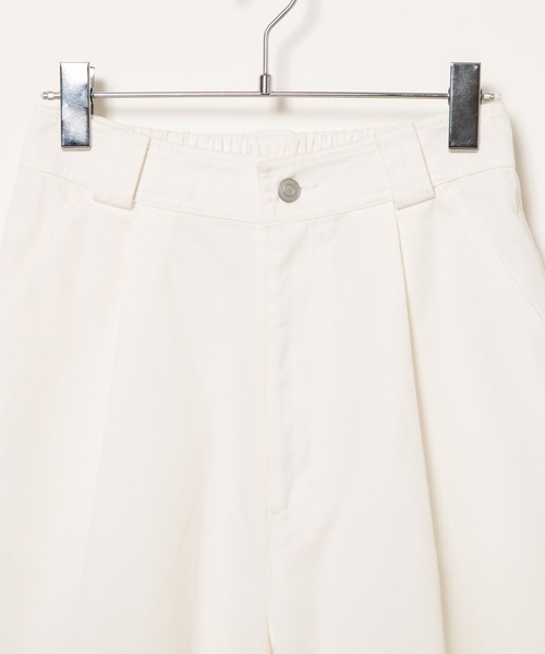 WEGO（ウィゴー）の「WEGO/チノワイドテーパードパンツ（チノパンツ・レディース・ホワイト/ベージュ・FREE）」の12枚目の写真
