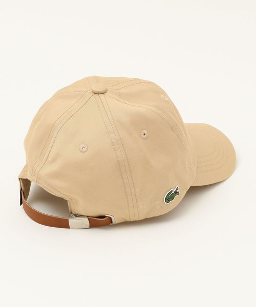 LACOSTE（ラコステ）の「LACOSTE: ベーシック キャップ（キャップ・メンズ・ブラック/ベージュ/ネイビー・ONE SIZE）」の7枚目の写真