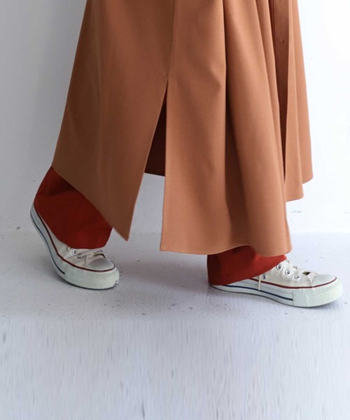 antiqua（アンティカ）の「プリーツシャツワンピ（シャツワンピース・レディース・ブラウン系その他/ブルー系その他/モカ/オフホワイト/ブラック・FREE）」の21枚目の写真