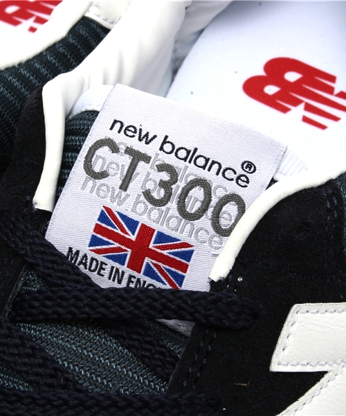 NEW BALANCE（ニューバランス）の「英国製 メンズ ニューバランス クラシックテニス new balance CT300 SNW/SWB（スニーカー・メンズ・ホワイト/ネイビー・26cm/28cm/27cm）」の4枚目の写真