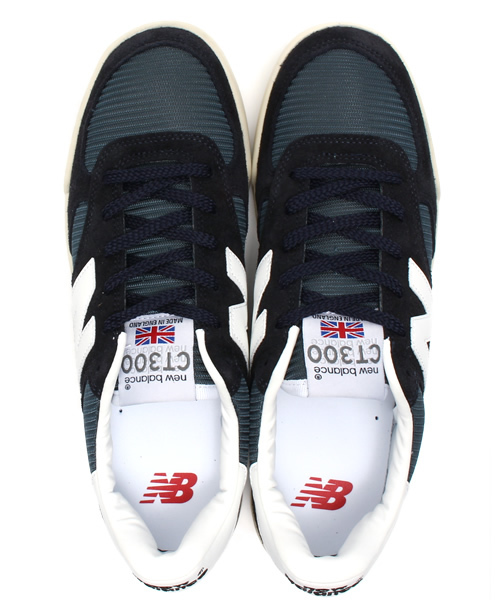 NEW BALANCE（ニューバランス）の「英国製 メンズ ニューバランス クラシックテニス new balance CT300 SNW/SWB（スニーカー・メンズ・ホワイト/ネイビー・26cm/28cm/27cm）」の7枚目の写真