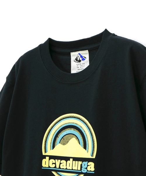 devadurga(デヴァドゥルガ)の「devadurga/デヴァドゥルガ CIRCLE LOGO TEE【別注】(Tシャツ/カットソー・メンズ・ブラック/ホワイト・MEDIUM/LARGE)」の11枚目の写真