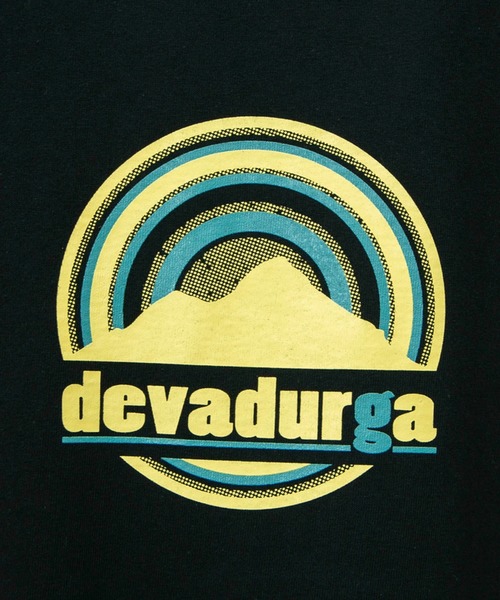 devadurga(デヴァドゥルガ)の「devadurga/デヴァドゥルガ CIRCLE LOGO TEE【別注】(Tシャツ/カットソー・メンズ・ブラック/ホワイト・MEDIUM/LARGE)」の9枚目の写真