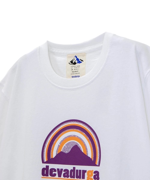 devadurga(デヴァドゥルガ)の「devadurga/デヴァドゥルガ CIRCLE LOGO TEE【別注】(Tシャツ/カットソー・メンズ・ブラック/ホワイト・MEDIUM/LARGE)」の7枚目の写真