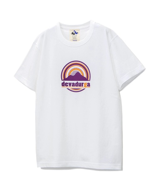 devadurga(デヴァドゥルガ)の「devadurga/デヴァドゥルガ CIRCLE LOGO TEE【別注】(Tシャツ/カットソー・メンズ・ブラック/ホワイト・MEDIUM/LARGE)」の6枚目の写真