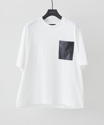UNITED TOKYO | 【EC限定】フェイクレザービックポケットT/ビックシルエット(Tシャツ/カットソー)