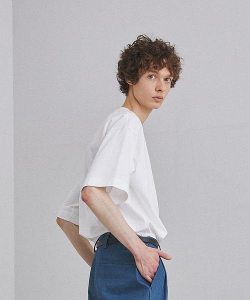 UNITED TOKYO(ユナイテッドトウキョウ)の「【EC限定】フェイクレザービックポケットT/ビッグシルエット(Tシャツ/カットソー・メンズ・ホワイト/ブラック・1/2/3)」の17枚目の写真