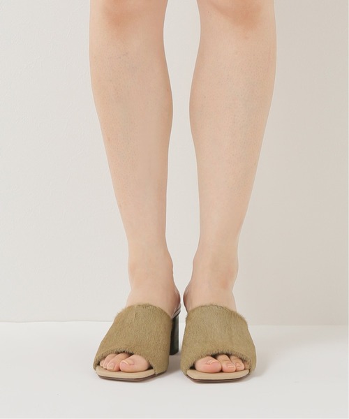 マリジウディセリ　MARI GIUDICELLI 黒 ミュール 37サイズ Luiza Sandal Calf in Black – Misia