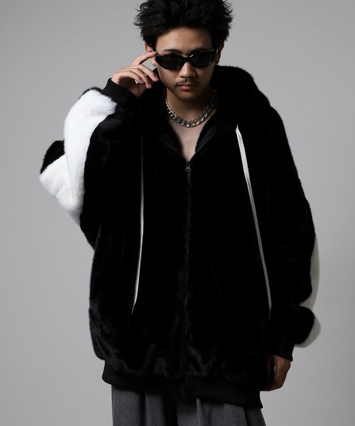 WERTHY/エコファージャケット miniministore エコファーコート ファージャケット 冬服