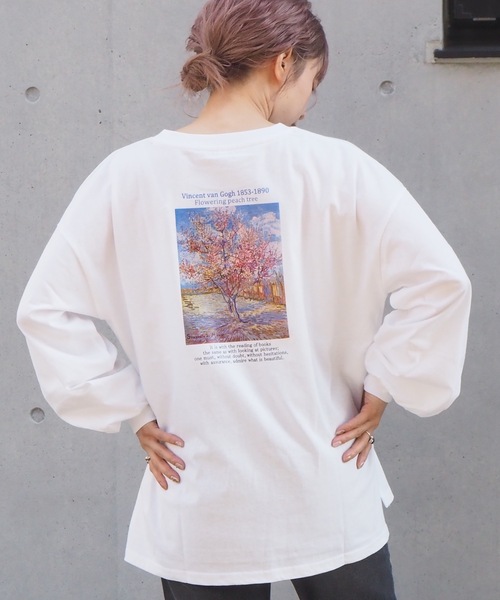 tiptop（ティップトップ）の「アートプリントBIGロンT（Tシャツ