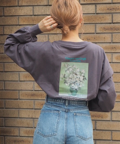 tiptop（ティップトップ）の「アートプリントBIGロンT（Tシャツ
