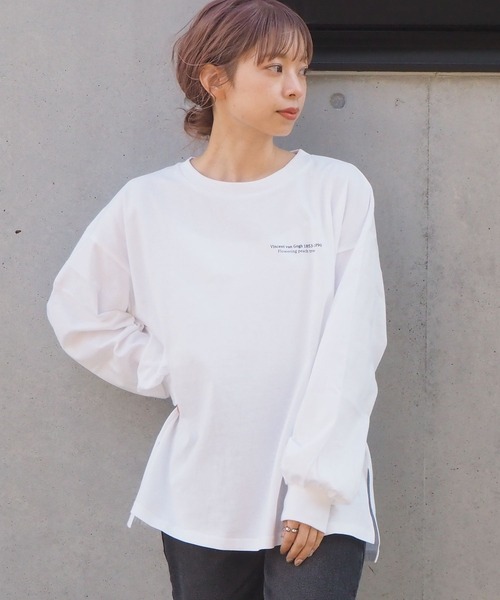 tiptop（ティップトップ）の「アートプリントBIGロンT（Tシャツ