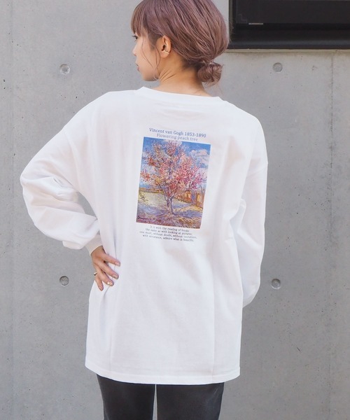 tiptop（ティップトップ）の「アートプリントBIGロンT（Tシャツ