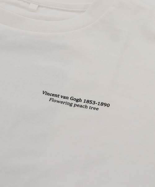 tiptop(ティップトップ)の「アートプリントBIGロンT(Tシャツ/カットソー・レディース・キナリ/スミクロ/オフホワイト/ブラック/ダークグレー/アイボリー/A/B・FREE)」の17枚目の写真