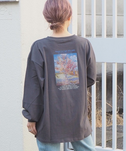 tiptop（ティップトップ）の「アートプリントBIGロンT（Tシャツ