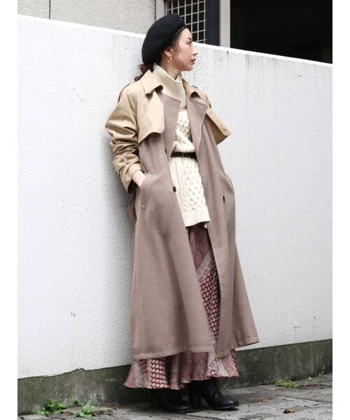 セール ブランド古着 トレンチコート トレンチコート Ungrid アングリッド のファッション通販 Zozoused