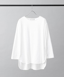 prose verse | オーガニックコットンラウンドヘムロンT(Tシャツ/カットソー)