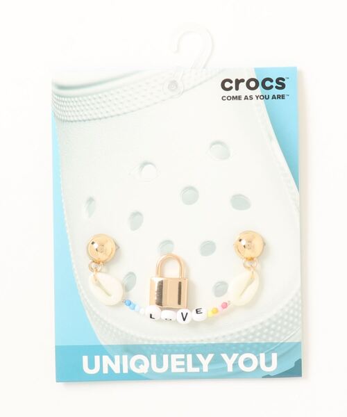 crocs(クロックス)の「クロックス crocs エレベイトラブチャームチェーンパック Elevated Love Charm Chain Pack(シューズアクセサリー・レディース・その他・ONE SIZE)」の1枚目の写真