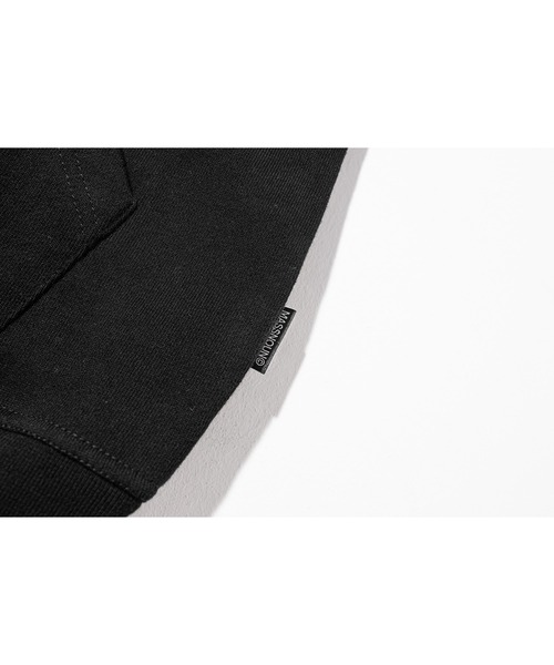 MASSNOUN(マスノウン)の「【massnoun/マスノウン】 SMILE OVERSIZED HEAVY HOODY/スマイルデザイン オーバーサイズ プルオーバー フーディー(パーカー・メンズ・ブラック/グレー・L/M)」の12枚目の写真