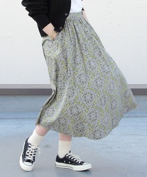 LE GLAZIK / ル グラジック プリントスカート　PRINT SKIRT JL-5076