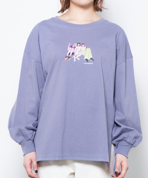 セール トップス Wego イラストレータープリントロンt Tシャツ カットソー Wego ウィゴー のファッション