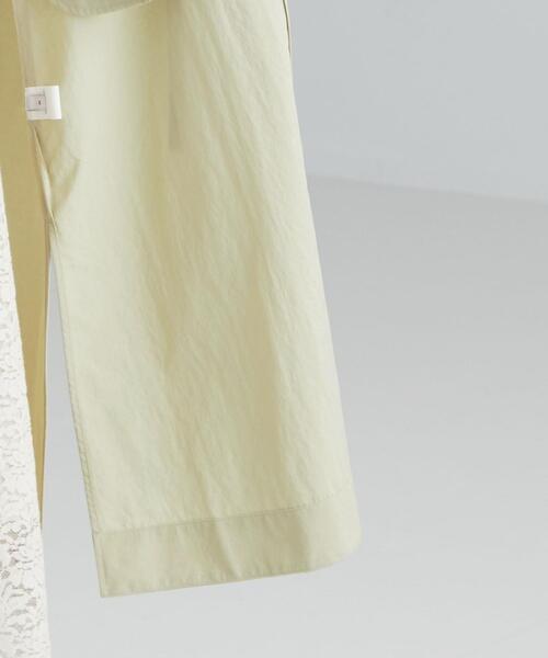 green label relaxing ギャザードロストガウンコート　36 green label relaxing（グリーンレーベルリラクシング）の「FFC