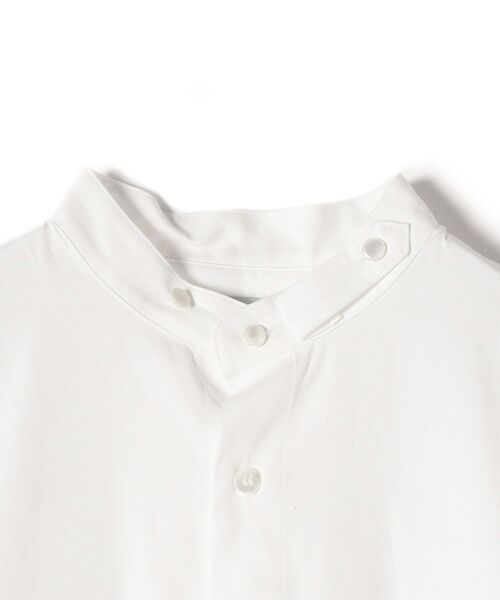 SHIPS（シップス）の「【SHIPS別注】NEPLA.:ボタンダウンライクシャツ（シャツ/ブラウス・レディース・ホワイト/ライトブルー・ONE SIZE）」の4枚目の写真