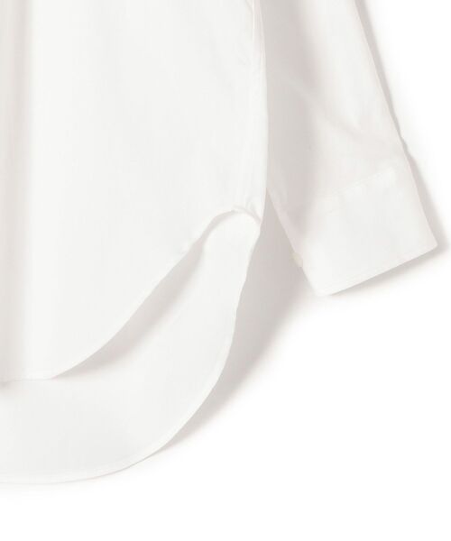 SHIPS（シップス）の「【SHIPS別注】NEPLA.:ボタンダウンライクシャツ（シャツ/ブラウス・レディース・ホワイト/ライトブルー・ONE SIZE）」の5枚目の写真