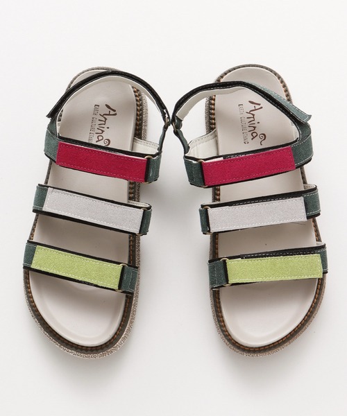 チャイハネ（チャイハネ）の「【チャイハネ】シャトルベルトサンダル（サンダル・レディース・グレー/ブルー・ONE SIZE）」の14枚目の写真