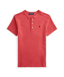 POLO RALPH LAUREN CHILDRENSWEAR（ポロ ラルフ ローレン チルドレンズウェア）の「フェザーウェイト コットン メッシュ ヘンリー シャツ（Tシャツ/カットソー・キッズ）」
