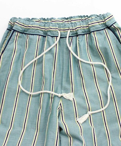 RNA-N（アールエヌエーエヌ）の「R3835 シアーストライプイージーパンツ（その他パンツ・レディース・ブラウン/ミント/ベージュ・MEDIUM）」の21枚目の写真